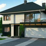 Проект дома с гаражом